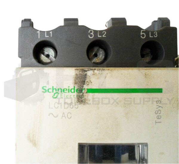 SCHNEIDER ELECTRIC LC1D65 CONTACTOR 80A 1000V *READ* - Image 5