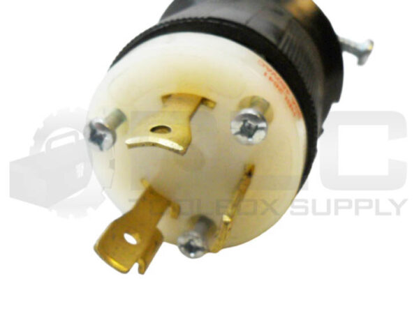 HUBBELL HBL2641 LOCKING PLUG 30A 480VAC - Image 2