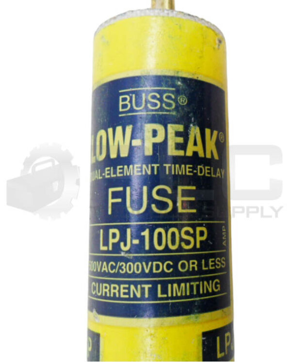 NEW BUSSMANN LPJ-100SP LOW PEAK FUSE 100A 600VAC 300VDC *READ* - Image 4