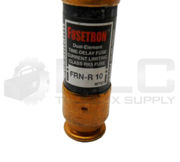 NEW BOX OF 8 BUSSMANN FRN-R-10 DUAL ELEMENT FUSE 10A 250VAC *READ* - Image 4