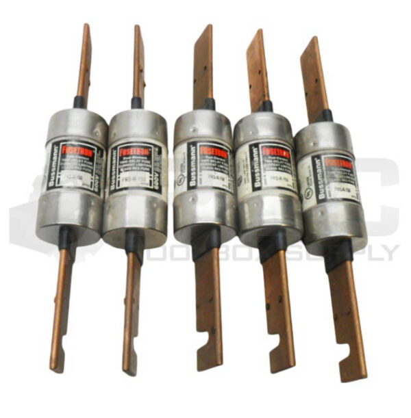LOT OF 5 BUSSMANN FRS-R-150 DUAL ELEMENT FUSE 150A 600VAC