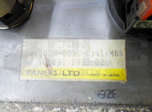 FANUC A02B-0236-C141/MBS OPERATOR PANEL *READ* - Image 5