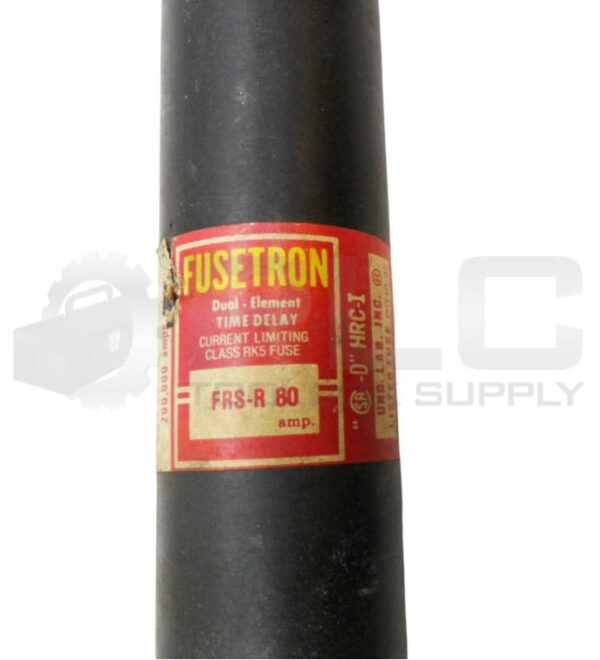 LOT OF 7 BUSSMANN FRS-R-80 DUAL ELEMENT TIME DELAY FUSE 80A 600VAC - Image 4