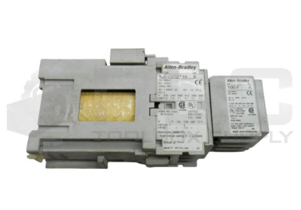 ALLEN BRADLEY 100-C23Z*10 /B CONTACTOR 600VAC 30A W/ 100-F /A W/ 100-FSV55 /A - Image 4