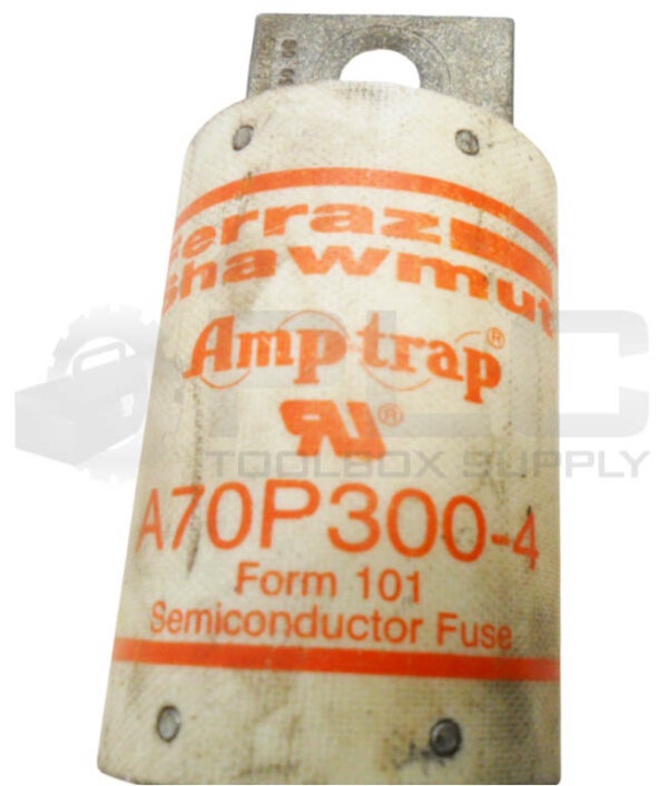 FERRAZ SHAWMUT A70P300-4 AMP TRAP FUSE 300A 700VAC 650VDC - Image 3
