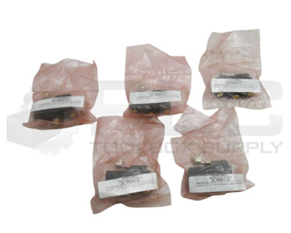 LOT OF 5 SEALED NEW HONEYWELL BZ-2RW822-A2 MICRO SWITCH 480VAC 15A