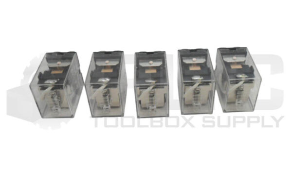 LOT OF 5 NEW OMRON LY1 RELAY 110-120VAC 10A