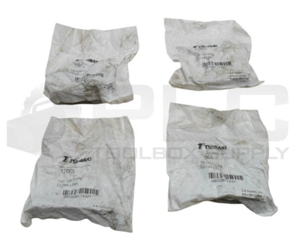 LOT OF 4 SEALED NEW TSUBAKI 120CL CONNECTOR LINK 120 CP *READ*