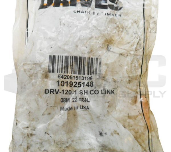 SEALED NEW TIMKEN 101925148 CONNECTOR LINK DRV-120-1 SH *READ* - Image 3