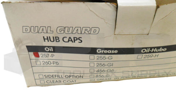 NEW DUAL DYNAMICS 257-P DUAL GUARD BOLT-ON HUB CAP - Image 5