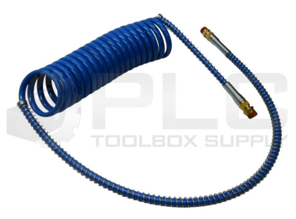 NEW HEAVY DUTY POWER PRODUCTS NT11040S 15' COILED AIR LINE 40" LEADS *READ* - Image 2