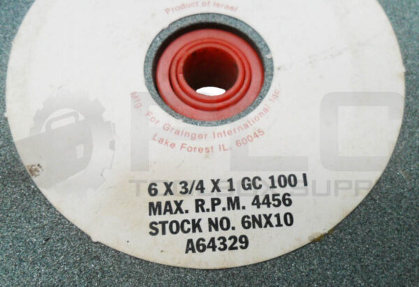 NEW WESTWARD 6NX10 GRINDING WHEEL 6 X 3/4 X 1 4456RPM - Image 3