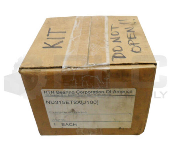 SEALED NEW NTN NU315ET2X CYLINDRICAL ROLLER BEARING J100