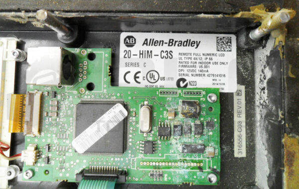 ALLEN BRADLEY 20-HIM-C3S /C HUMAN INTERFACE MODULE 12VDC - Image 4