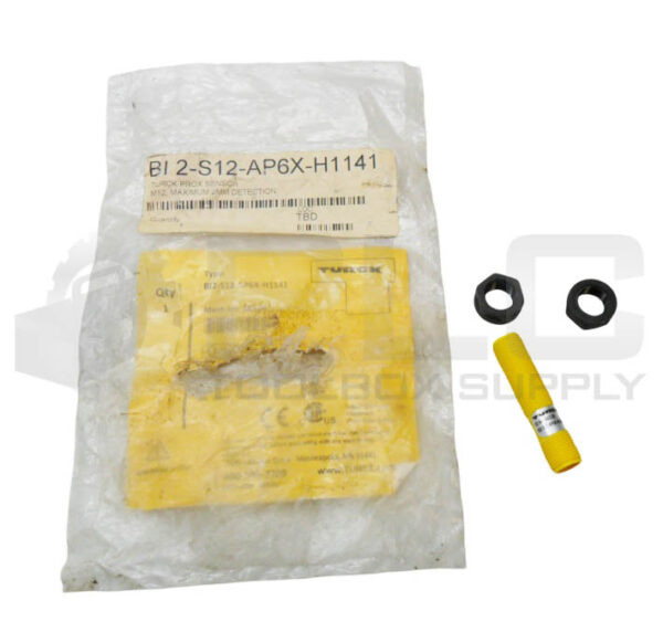 NEW TURCK BI2-S12-AP6X-H1141 INDUCTIVE SENSOR 10-30VDC 46520 *READ*