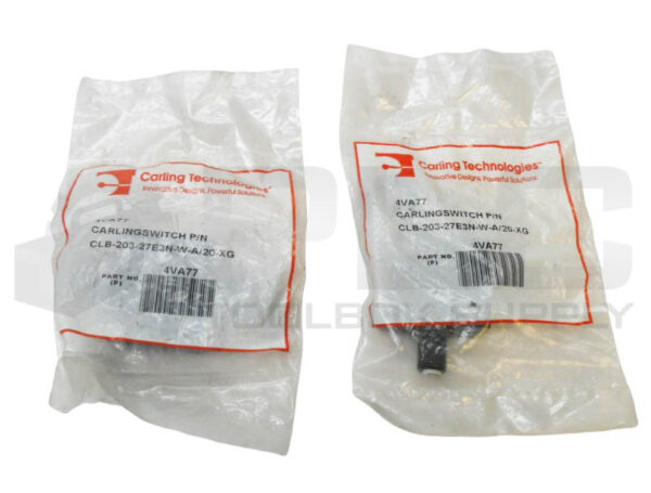 LOT OF 2 SEALED NEW CARLING 4VA77 CARLINGSWITCH CLB-203-27E3N-W-A/20/XG