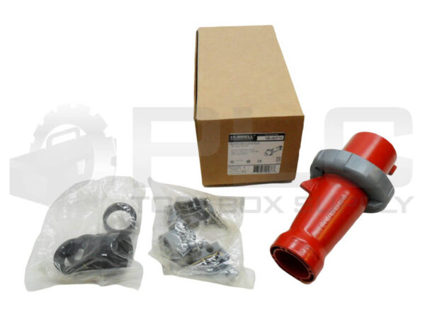NEW HUBBELL HBL460P7W PIN AND SLEEVE PLUG 60A 480VAC 20HP 3P 4W