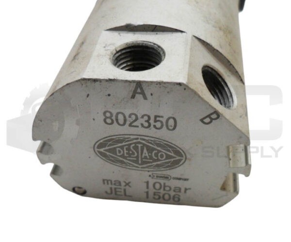 DESTACO 802350 PNEUMATIC CYLINDER W/ 202 U TOGGLE CLAMP - Image 6