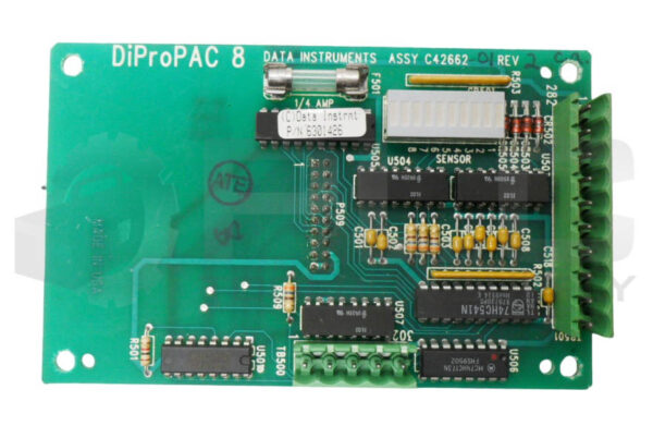 DATA INSTRUMENTS C42662 DIPROPAC 8 CIRCUIT BOARD - Image 2