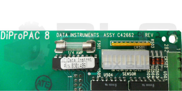 DATA INSTRUMENTS C42662 DIPROPAC 8 CIRCUIT BOARD - Image 4