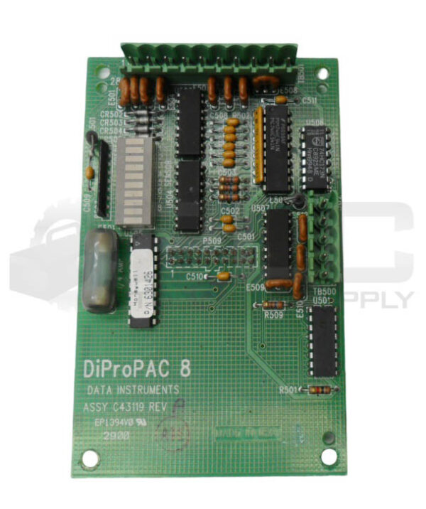 DATA INSTRUMENTS C43119 DIPROPAC 8 CIRCUIT BOARD - Image 2
