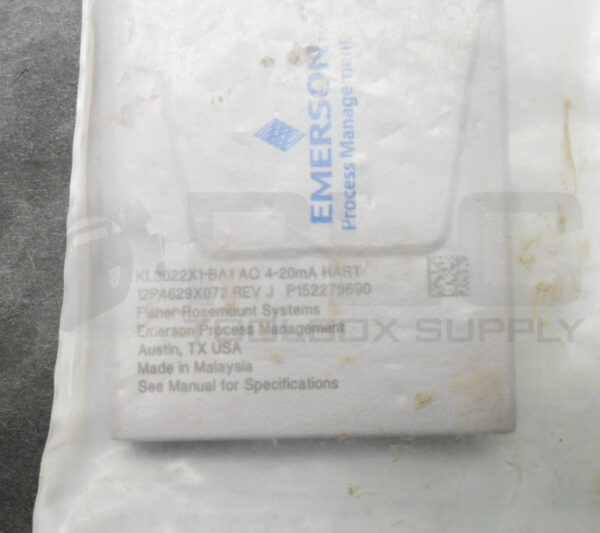 SEALED NEW EMERSON KL3021X1-BA1 ANALOG INPUT 12P4628X082 - Image 3