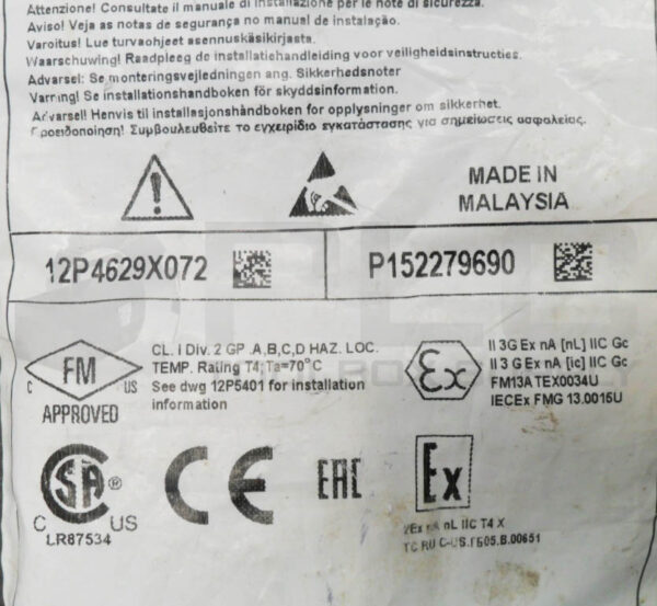 SEALED NEW EMERSON KL3021X1-BA1 ANALOG INPUT 12P4628X082 - Image 4