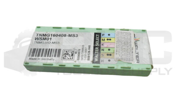 SEALED NEW PACK OF 10 WALTER TNMG160408-MS3 CARBIDE INSERT - Image 2