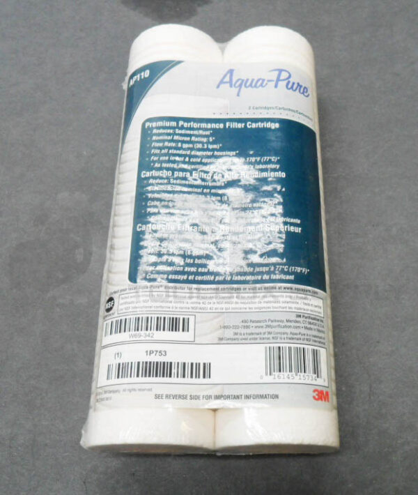 SEALED NEW PACK OF 2 AQUA PURE AP110 FILTER CARTRIDGE