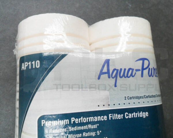 SEALED NEW PACK OF 2 AQUA PURE AP110 FILTER CARTRIDGE - Image 3