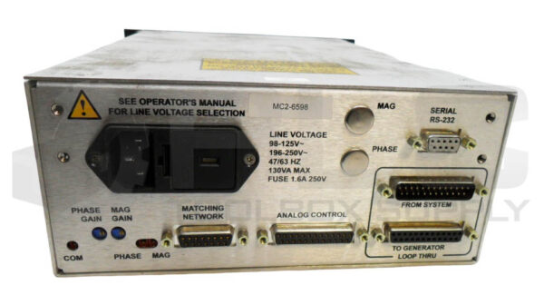 EMABOND MC2 SINGLE PHASE WELD POWER SUPPLY 98-125V 198-250V 47-63HZ 1.6A - Image 3
