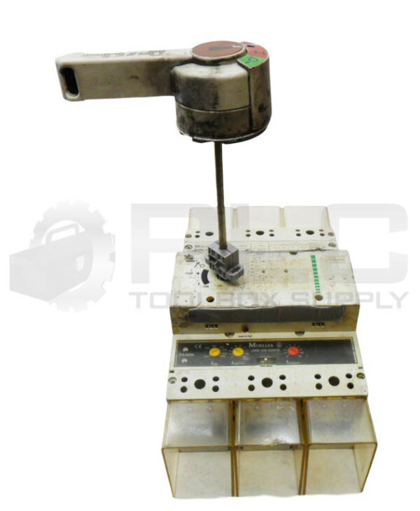 MOELLER NZM 10-630S CIRCUIT BREAKER W/ ZMM-630-NZM10 TRIP UNIT D-NZM10