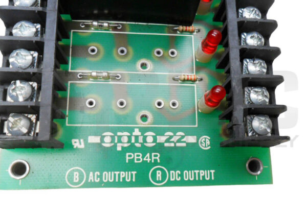 OPTO 22 PB4R MOUNTING BOARD W/ (2) OAC24 OUTPUT MODULE - Image 5