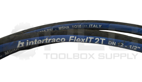 INTERTRACO DN12 FLEXIT 2T HYDRAULIC HOSE 1/2" APPROX 10' - Image 3