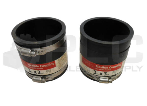 LOT OF 2 NEW WINLONG WLF300 FLEXIBLE COUPLING 3" X 3" 23475