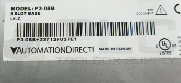 AUTOMATION DIRECT P3-08B 8 SLOT BASE RACK - Image 5