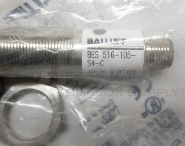 NEW SEALED BALLUFF BES 516-105-S4-C INDUCTIVE SENSOR 10-30 VDC - Image 3