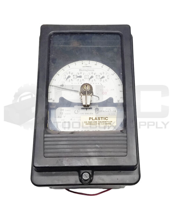 WESTINGHOUSE TYPE D4B-8FM KILOWATTHOUR METER