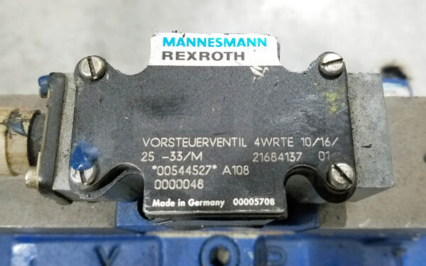 REXROTH MANNESMANN 4WRTE2Q2-600P-31/6BG24Z31/35575 WB173MR VALVE - Image 5