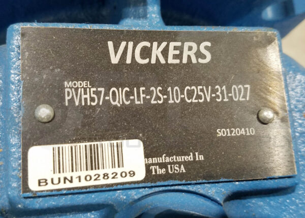 NEW VICKERS PVH57-QIC-LF-2S-10-C25V-31-027 PUMP, S0120410 OEM - Image 6