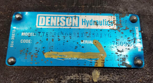 DENISON T7EDS050B311R15A1Y0 PUMP - Image 5