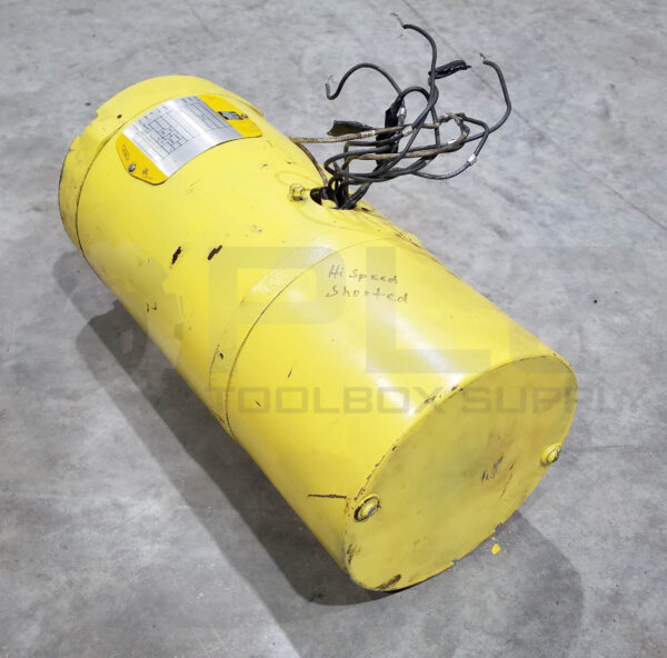 R&M MATERIALS HANDLING 35F167W538 CRANE MOTOR, 3/4HP 3PH 1725RPM FR: 56C - Image 3