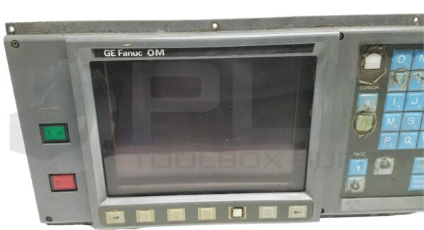 GE FANUC OM PANEL A61L-0001-0090 LCD 9" COLOR LCD & N860-3127-T030 KEYBORD - Image 2