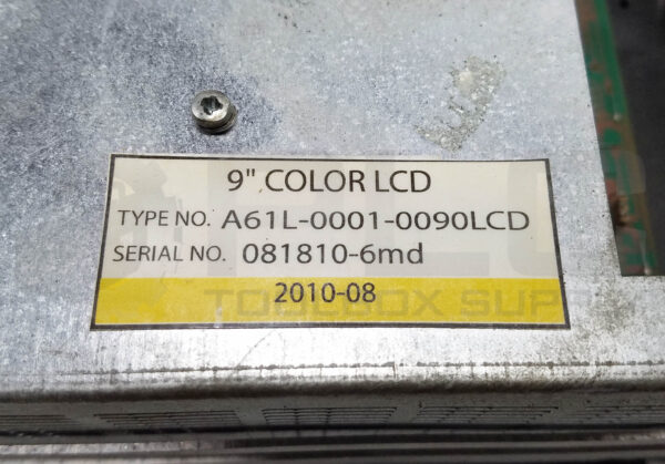 GE FANUC OM PANEL A61L-0001-0090 LCD 9" COLOR LCD & N860-3127-T030 KEYBORD - Image 5