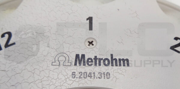 METROHM 6.2041.310 SAMPLE RACK 12 POS x 250mL (PVC) - Image 5