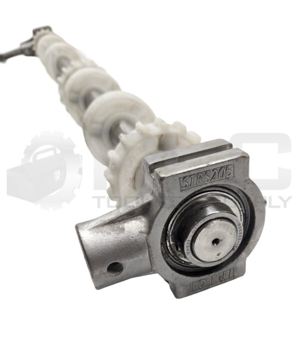 ASHLAND 39.5" SKATE WHEEL CONVEYOR AXEL W/ IPTCI SUC205-16G BEARINGS - Image 2