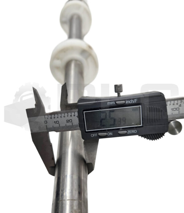 ASHLAND 39.5" SKATE WHEEL CONVEYOR AXEL W/ IPTCI SUC205-16G BEARINGS - Image 4
