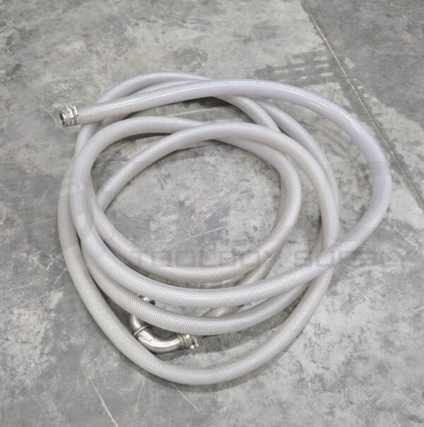 FOOD GRADE HOSE ~35', 1-1/2" ID, 100PSI AT 70F