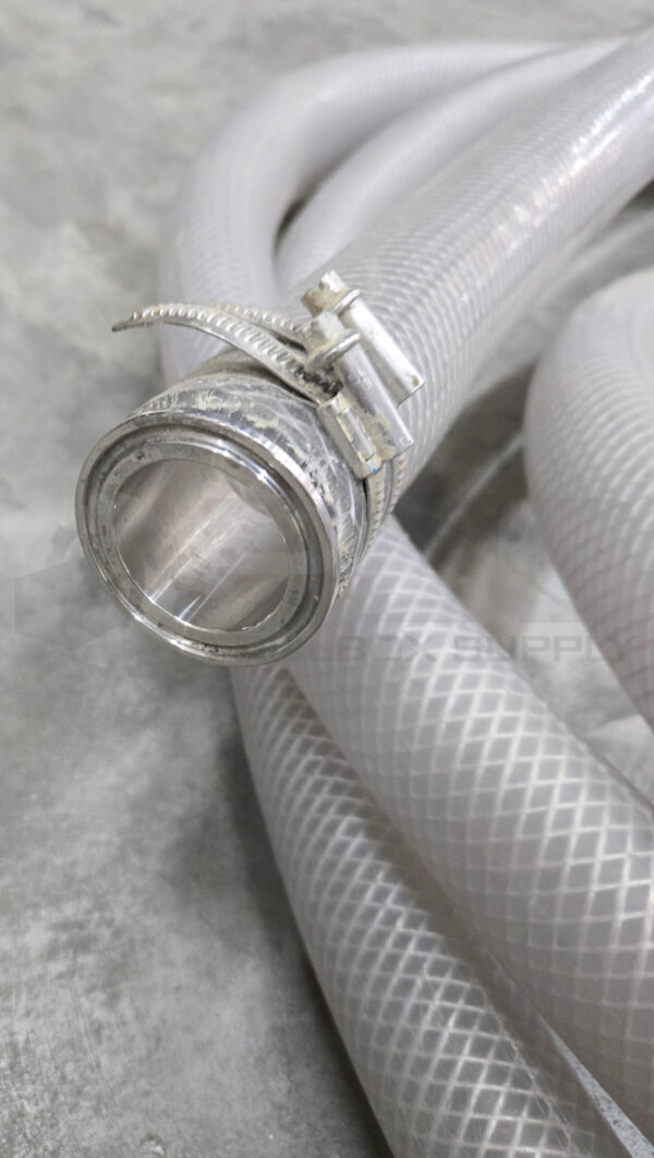 FOOD GRADE HOSE ~35', 1-1/2" ID, 100PSI AT 70F - Image 3