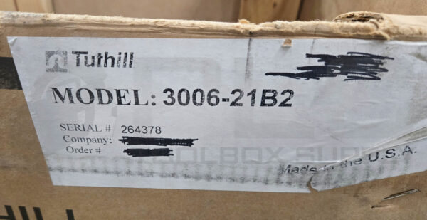 NEW TUTHILL 3006-21B2 POSITIVE DISPLACEMENT BLOWER - Image 6